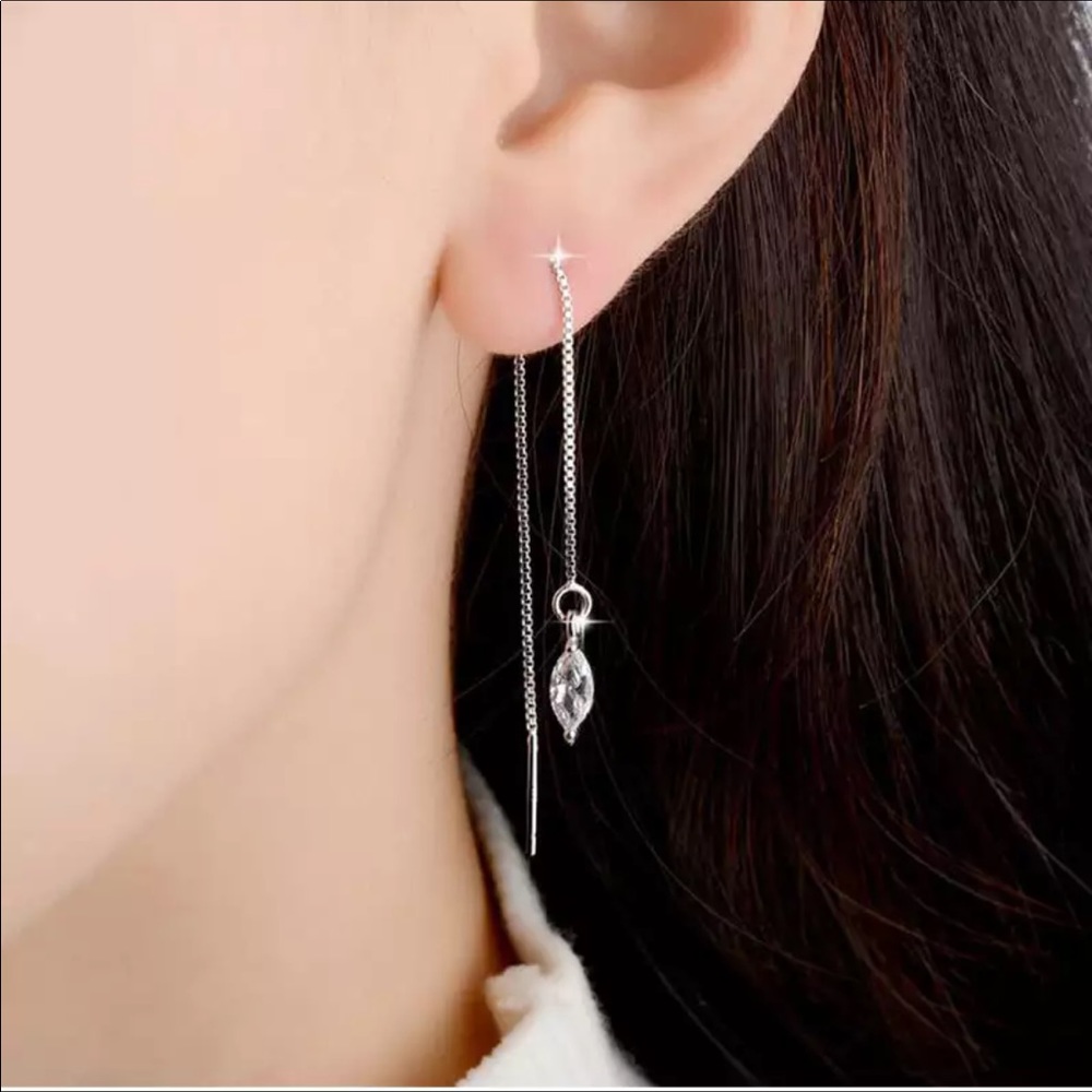 🌟 Sterling Silver 925 CZ - Picture 2 of 4